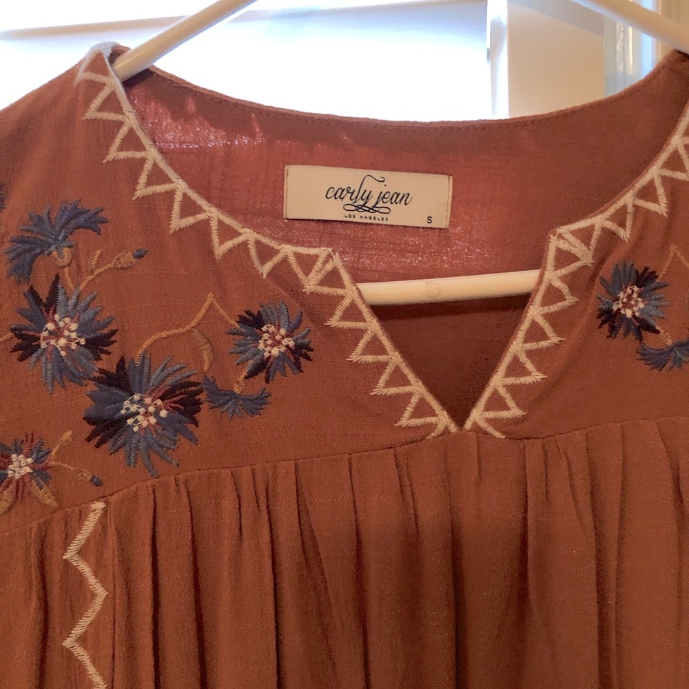 Carly Jean midi dress. New, never worn, no tags.